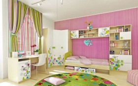 Детская комната Флёр (Белый/корпус Клен) в Калачинске - kalachinsk.katalogmebeli.com | фото 4