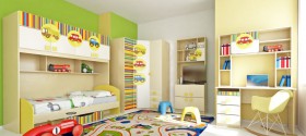 Детская комната Клаксон (Бежевый/корпус Клен) в Калачинске - kalachinsk.katalogmebeli.com | фото 5