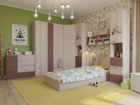 Детская комната Лимбо-1 в Калачинске - kalachinsk.katalogmebeli.com | фото 2