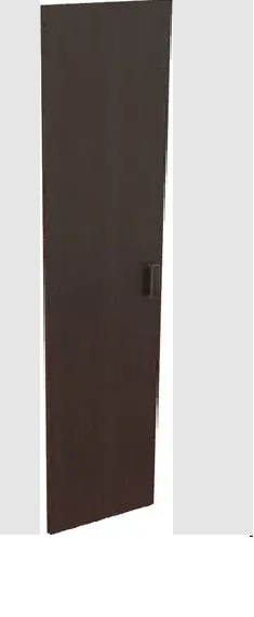 Дверь из ЛДСП к узкому стеллажу К-975. Ф Венге в Калачинске - kalachinsk.katalogmebeli.com | фото