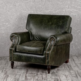 Кресло кожаное Лофт Аристократ (ширина 1070 мм) в Калачинске - kalachinsk.katalogmebeli.com | фото