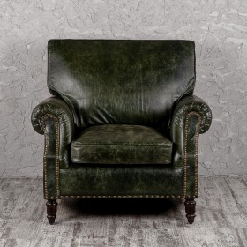 Кресло кожаное Лофт Аристократ (ширина 1070 мм) в Калачинске - kalachinsk.katalogmebeli.com | фото 9