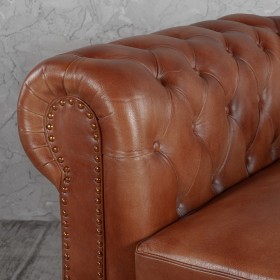 Кресло кожаное Лофт Честер (кожа) в Калачинске - kalachinsk.katalogmebeli.com | фото 3