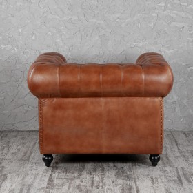 Кресло кожаное Лофт Честер (кожа) в Калачинске - kalachinsk.katalogmebeli.com | фото 7