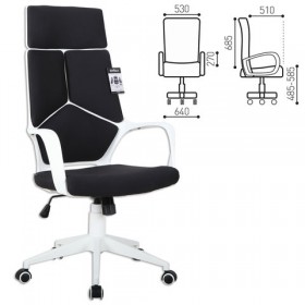 Кресло офисное BRABIX Prime EX-515 (черная ткань) в Калачинске - kalachinsk.katalogmebeli.com | фото