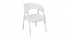 Кресло «Техас 1» (Белый матовый/Экокожа Белый №66) в Калачинске - kalachinsk.katalogmebeli.com | фото