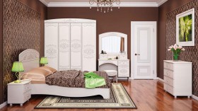 Кровать "Каролина" 1200 (с настилом) в Калачинске - kalachinsk.katalogmebeli.com | фото 8