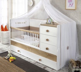 NATURA BABY Детская кровать-трансформер 20.31.1015.00 в Калачинске - kalachinsk.katalogmebeli.com | фото 1