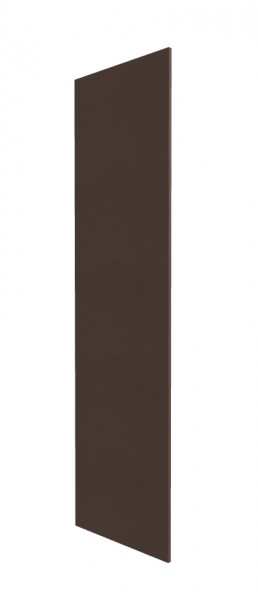 Панель торцевая ПН/ПНЯ М Квадро (для пеналов) Шоколад кожа в Калачинске - kalachinsk.katalogmebeli.com | фото