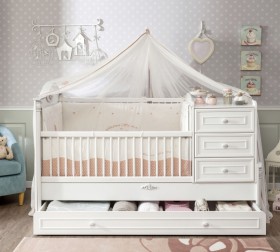 ROMANTIC BABY Детская кровать-трансформер 20.21.1015.00 в Калачинске - kalachinsk.katalogmebeli.com | фото 3