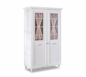ROMANTICA Шкаф 2-х дверный с окном 20.21.1007.00 в Калачинске - kalachinsk.katalogmebeli.com | фото