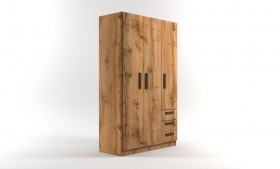 Шкаф 3-х створчатый с ящиками Шервуд (Дуб Вотан) в Калачинске - kalachinsk.katalogmebeli.com | фото