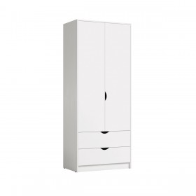 Шкаф для одежды 13.327 Уна (Белый) в Калачинске - kalachinsk.katalogmebeli.com | фото