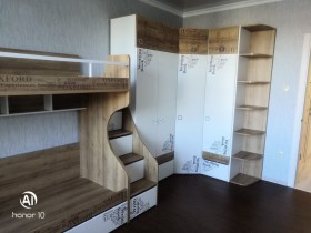 Шкаф для одежды «Оксфорд» (Ривьера/Белый с рисунком) в Калачинске - kalachinsk.katalogmebeli.com | фото 10